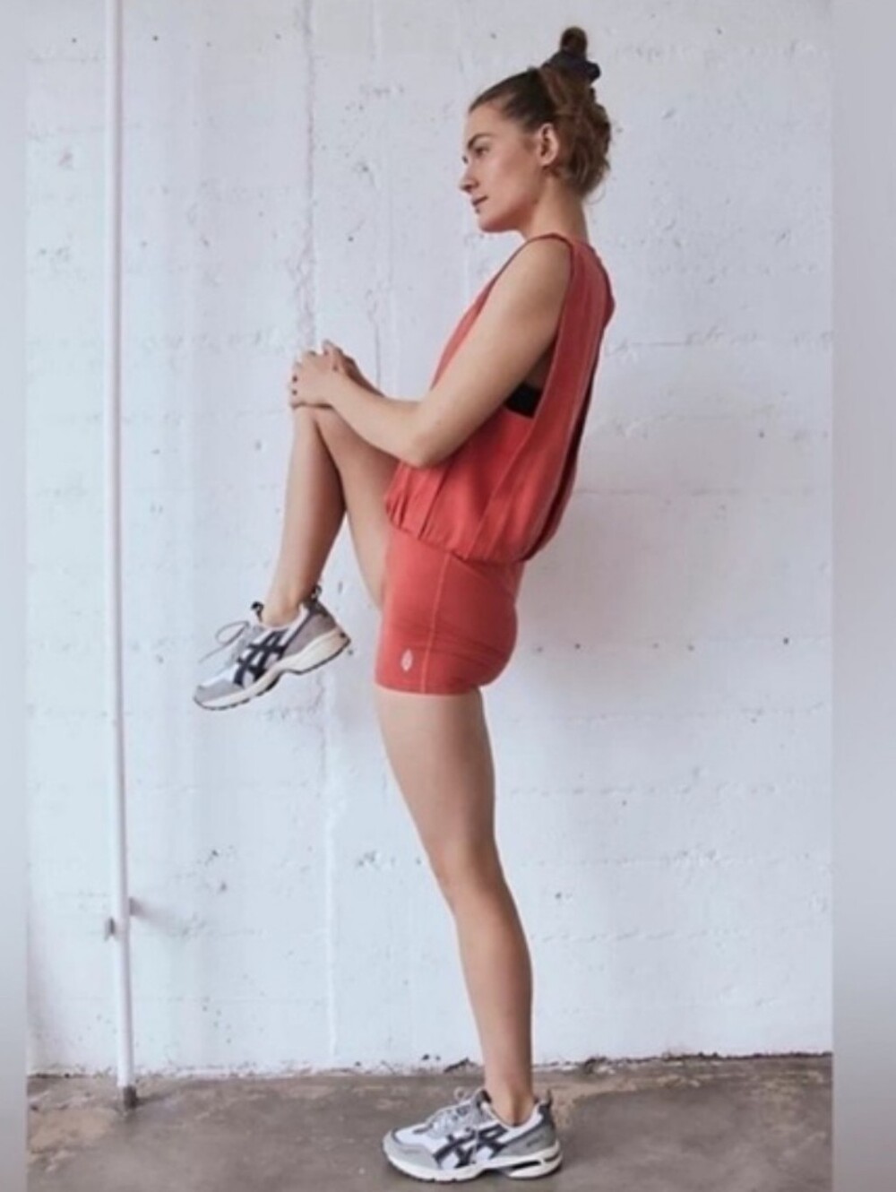 Free People Movement Hot Shot Shortsie One -Piece Onesie Romper Size S
